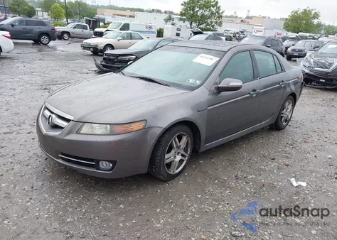 2007 Acura Tl 3.2 from USA, damaged, VIN 19UUA66207A027733